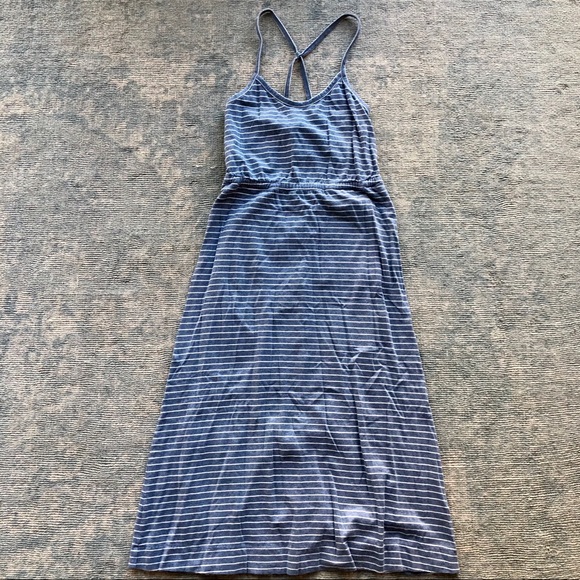 J. Crew Dresses J Crew Striped Midi Dress Poshmark